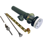 Lasco 1-1/4 In. Chrome-Plated/Plastic Moen Style Pop-Up Assembly Image 1