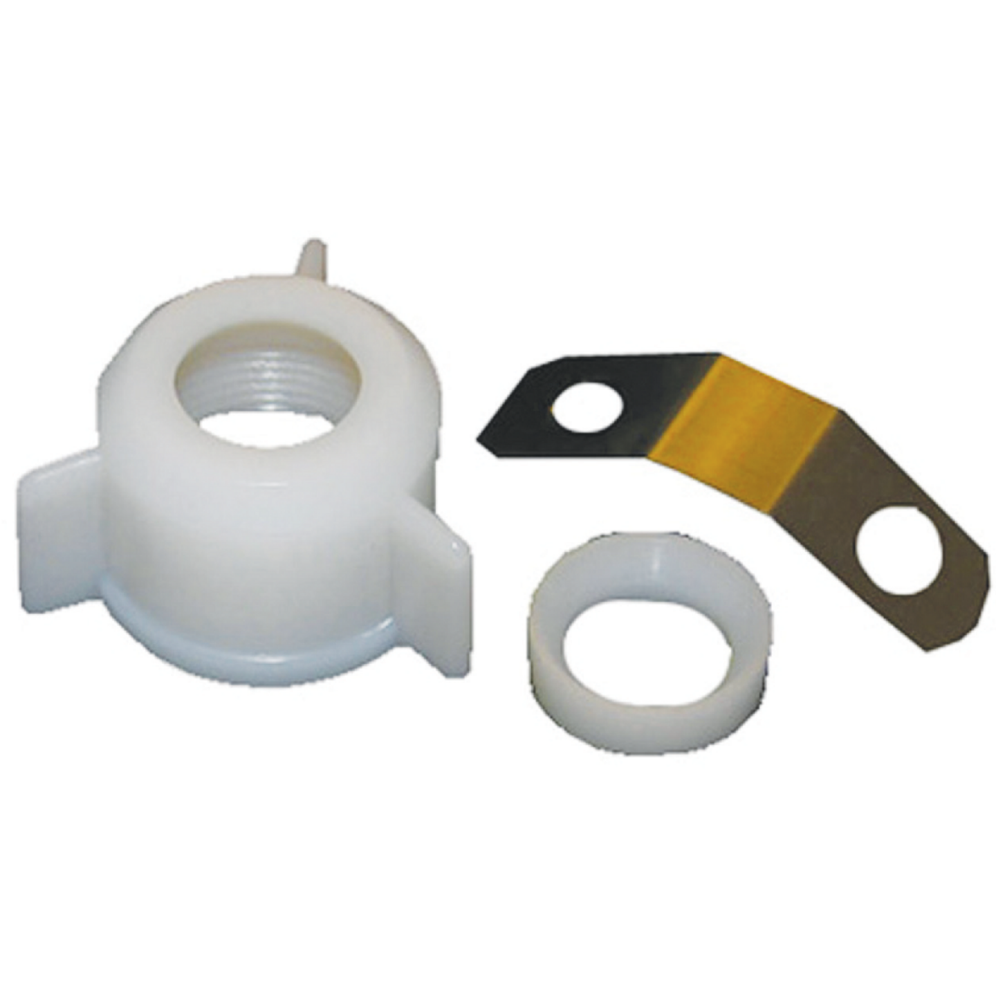 Lasco Horizontal Ball Rod Repair Kit, Plastic Nut and Clevis Image 1
