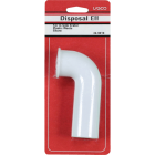 Lasco Black Plastic Disposer Outlet Elbow Image 2