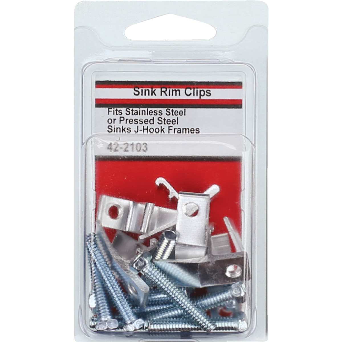 Lasco J-Hook Style Sink Clip (10 Sets) Image 2