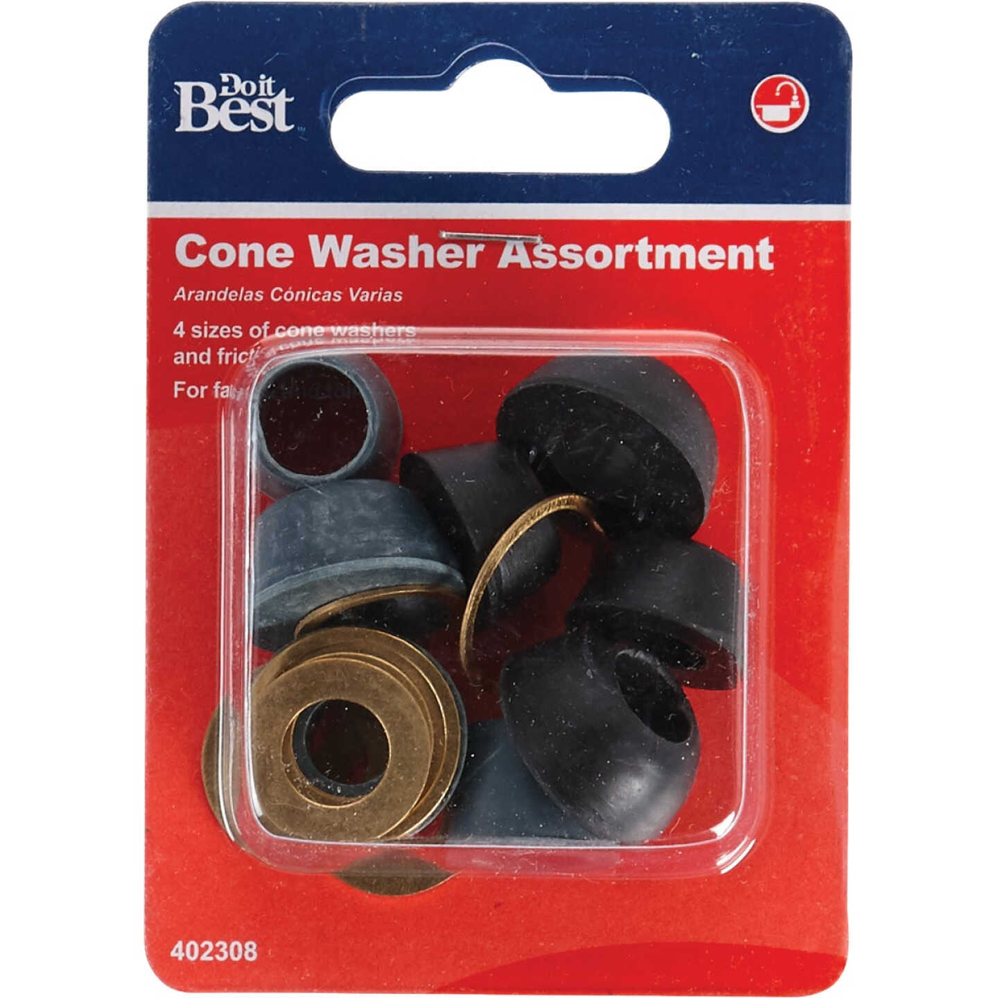 Do it Best Assorted Black Faucet Washer Image 2