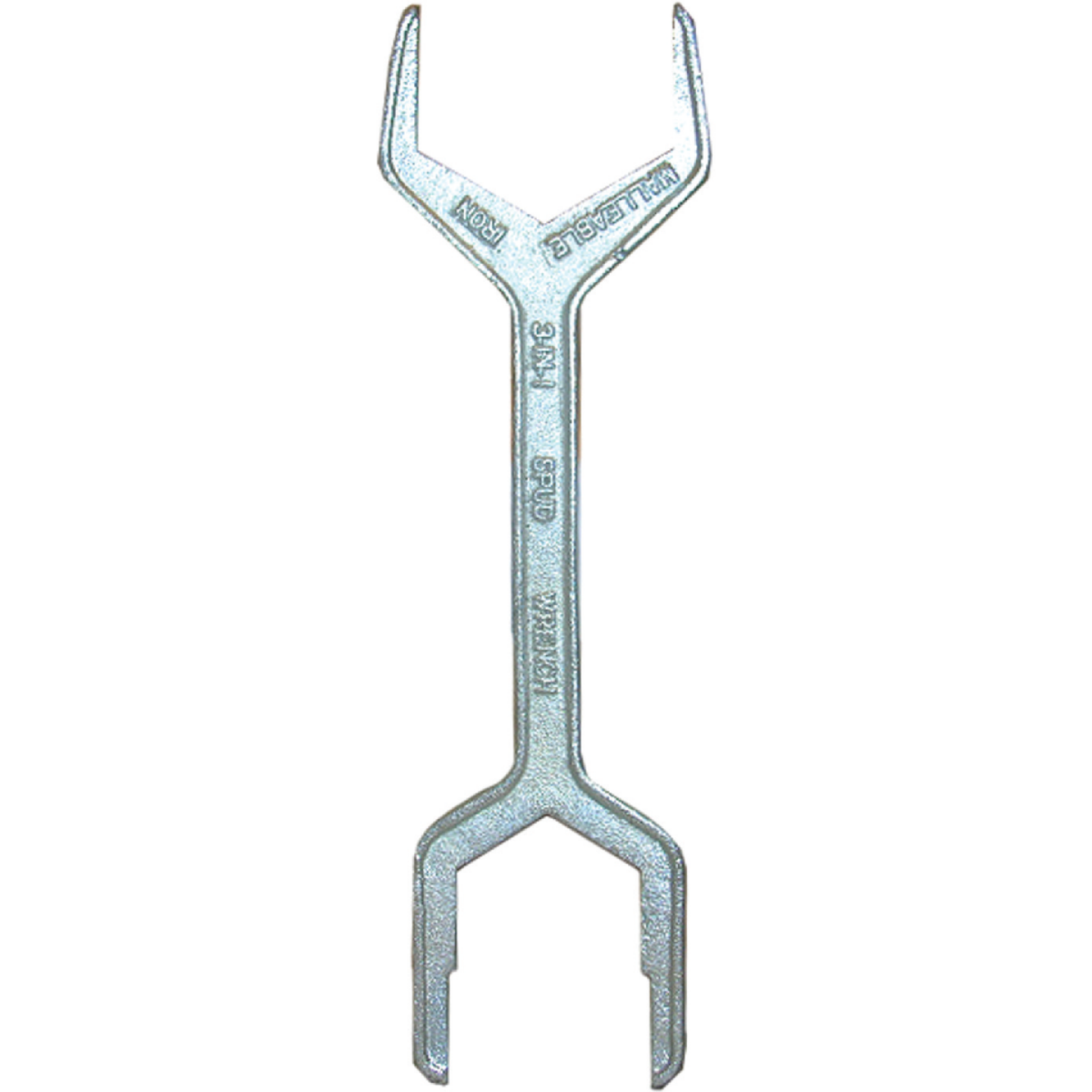 Lasco 11.75 In. Die Cast Bright Plated Plumber's Wrench Image 1