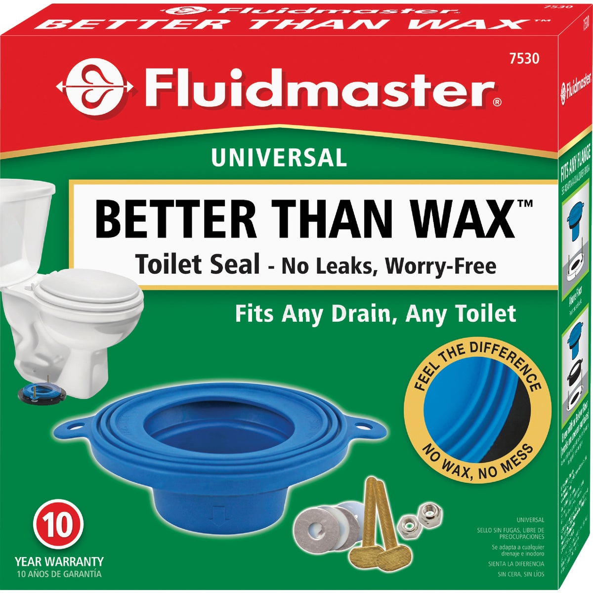Fluidmaster Better Than Wax Wax-Free Toilet Gasket Image 5