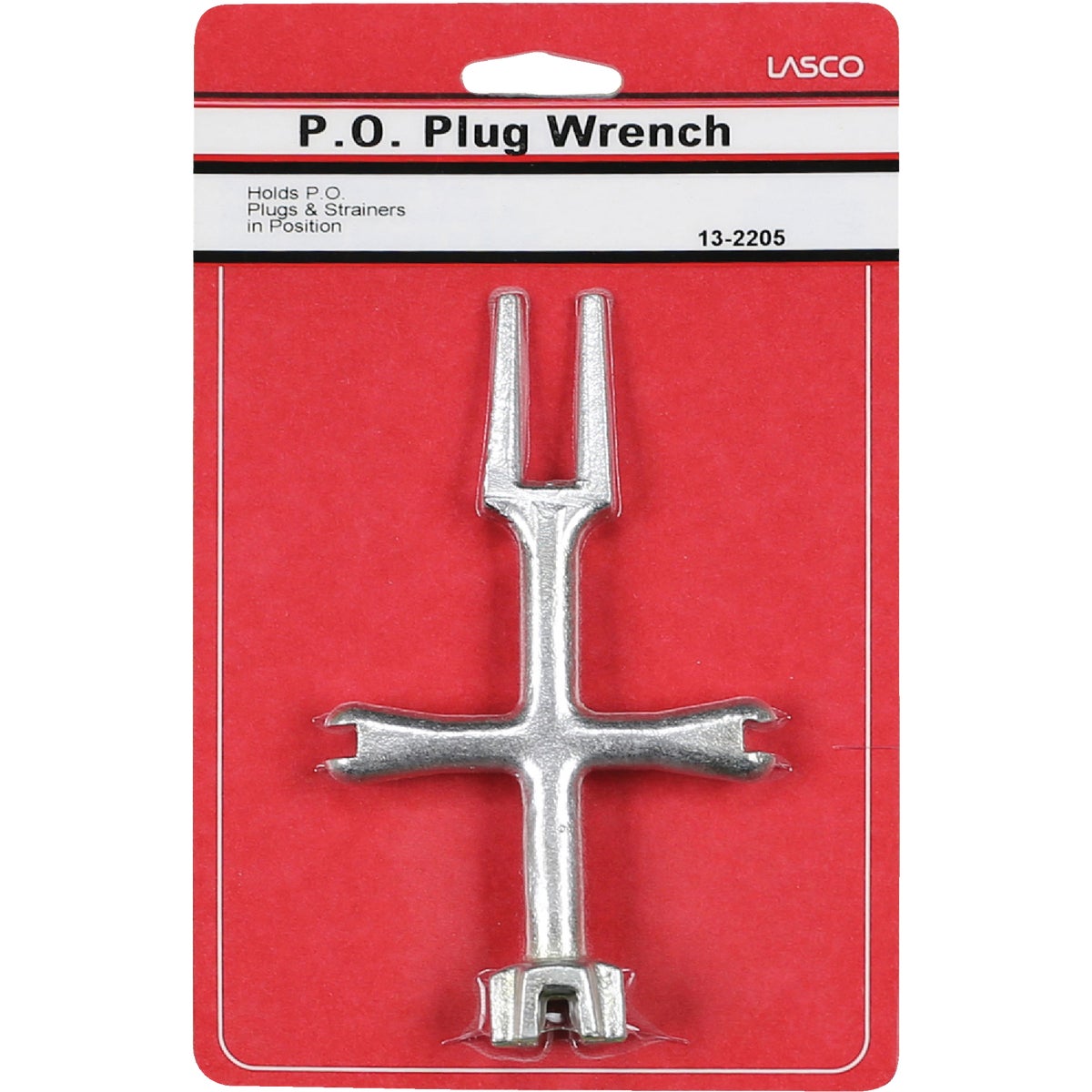 Lasco P O 6 In. Steel Plug Wrench Image 2