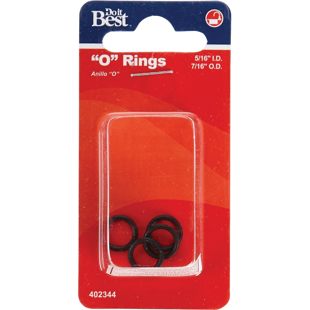 Do it Best 5/16 In. x 7/16 In. x 1/16 In. O-Ring (4 Ct.) Image 2