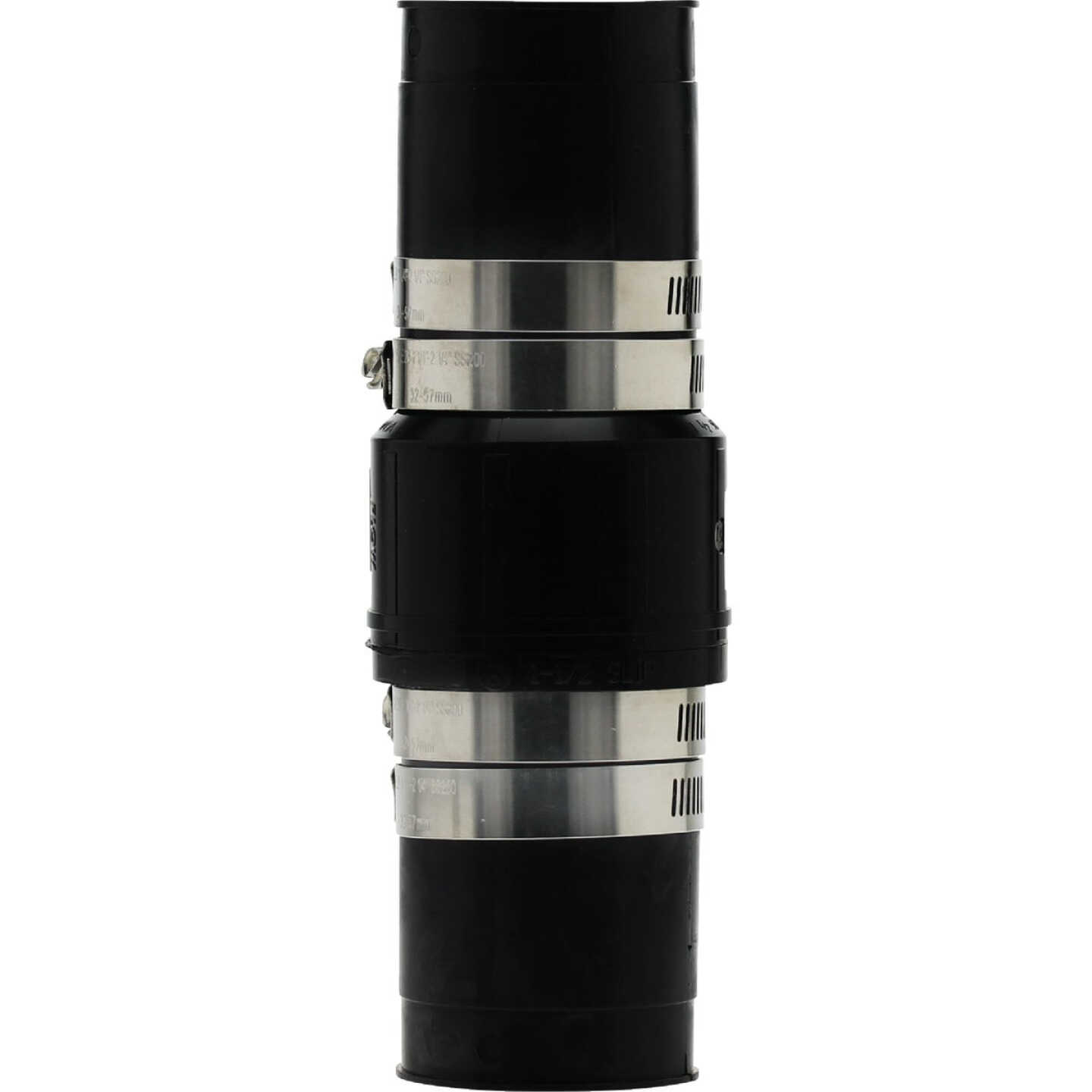 PLUMBEEZE 1-1/2 In. ABS Thermoplastic In-Line Sump Pump Check Valve Image 1