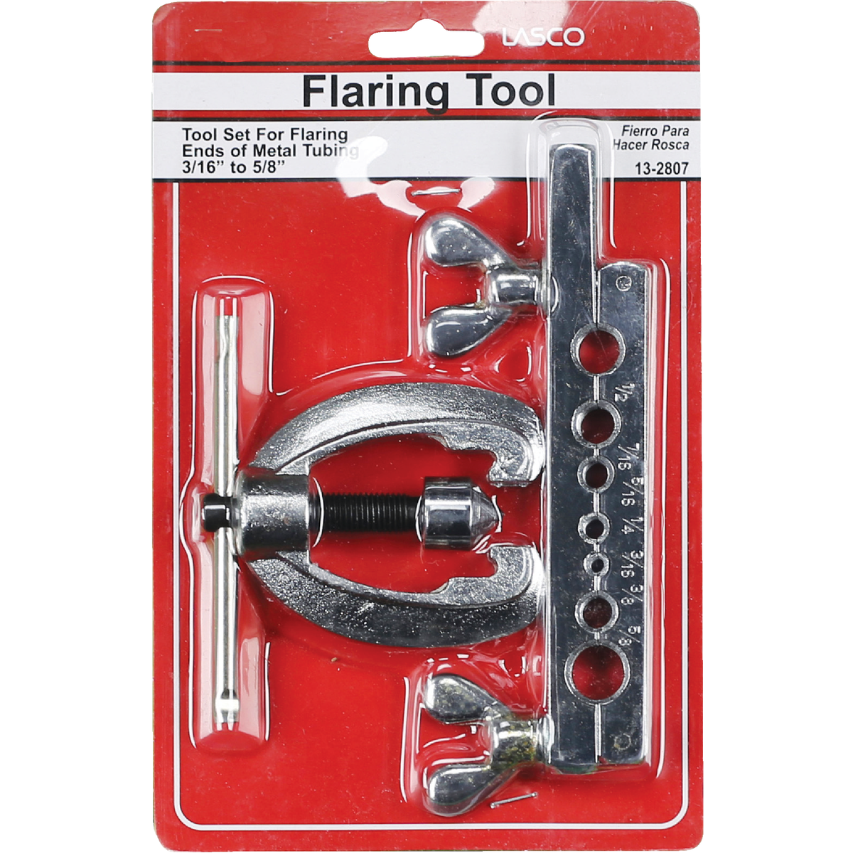 Lasco SAE 45 Flare T-handle Flaring Tool, 3/16 In. to 5/8 In. Image 2