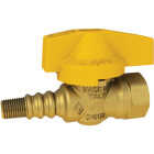 ProLine 1/2 In. Texas Pattern Forged Brass Gas Valve Image 1