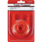 Lasco 3 In. Red Rubber Fin Back Toilet Flapper with Chain Image 2