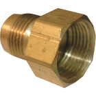 Lasco 5/8 In. M x 1/2 In. FPT Brass Flare Adapter Image 1
