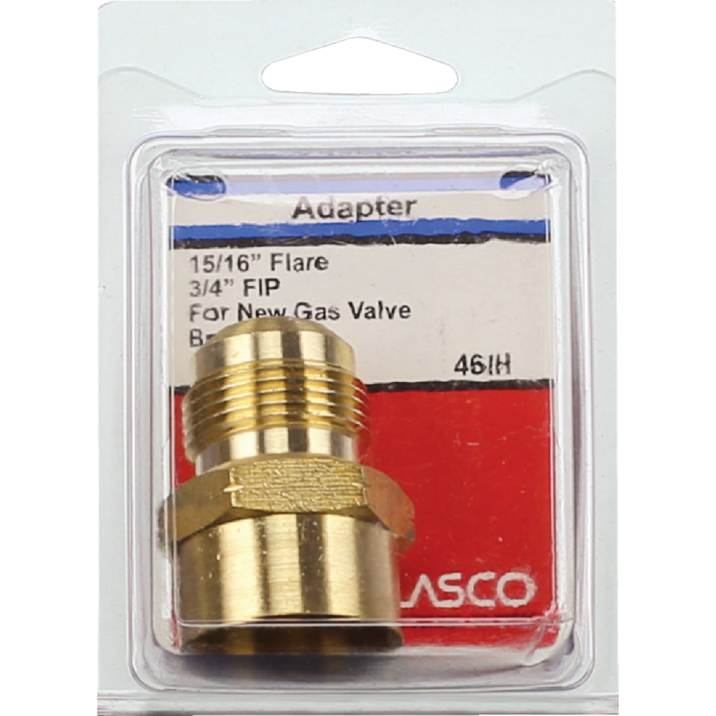 Lasco 15/16 In. M x 3/4 In. FPT Brass Flare Adapter Image 2
