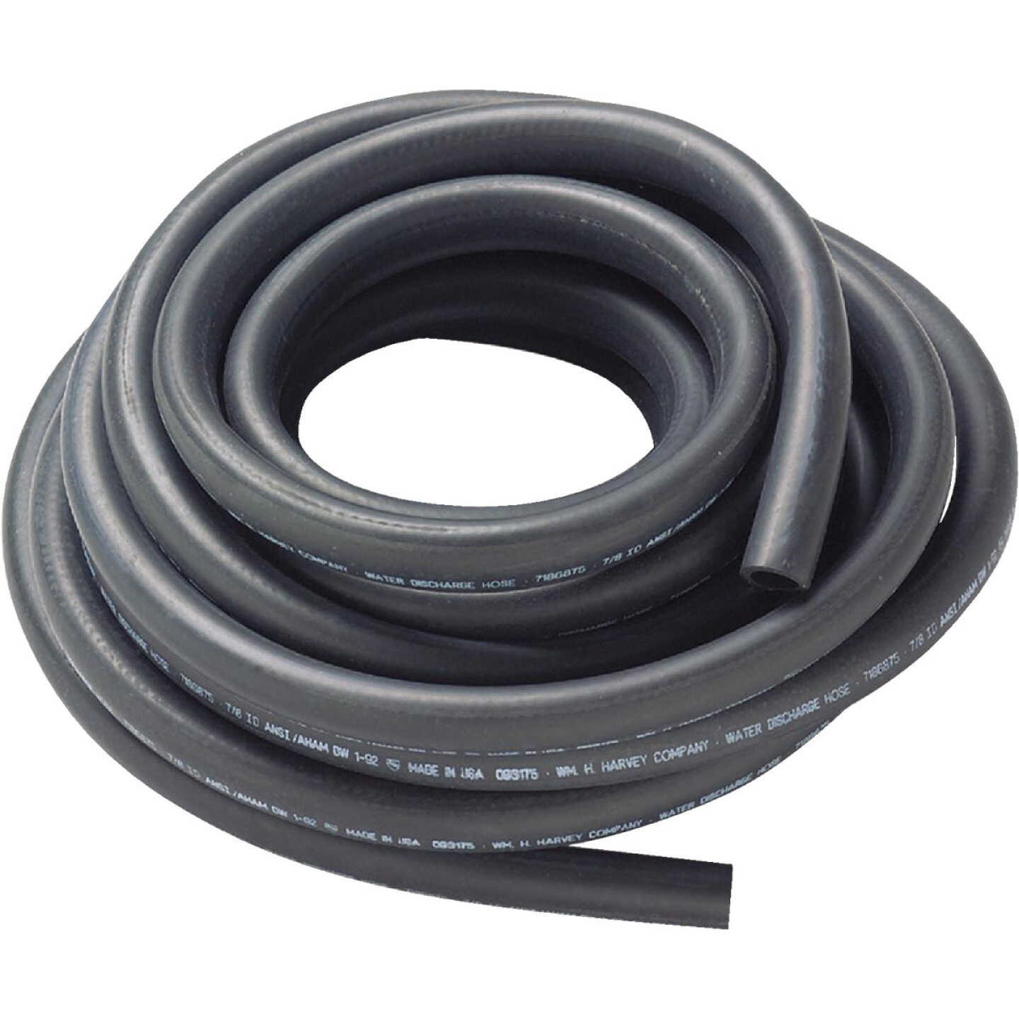 Harvey 7/8 In. x 50 Ft. Reinforced Coil Replacement Dishwasher Drain Hose Image 1