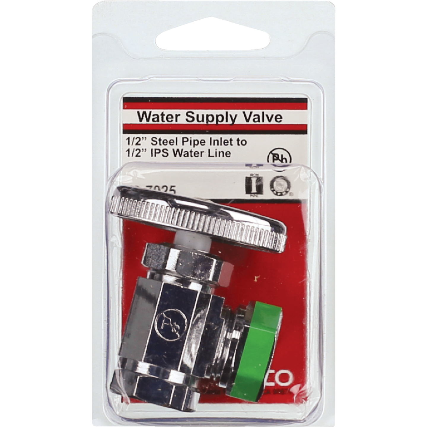 Lasco 1/2 In. FIP Inlet x 1/2 In. -7/16 In. IP Outlet Multi-Turn Style Angle Valve Image 2