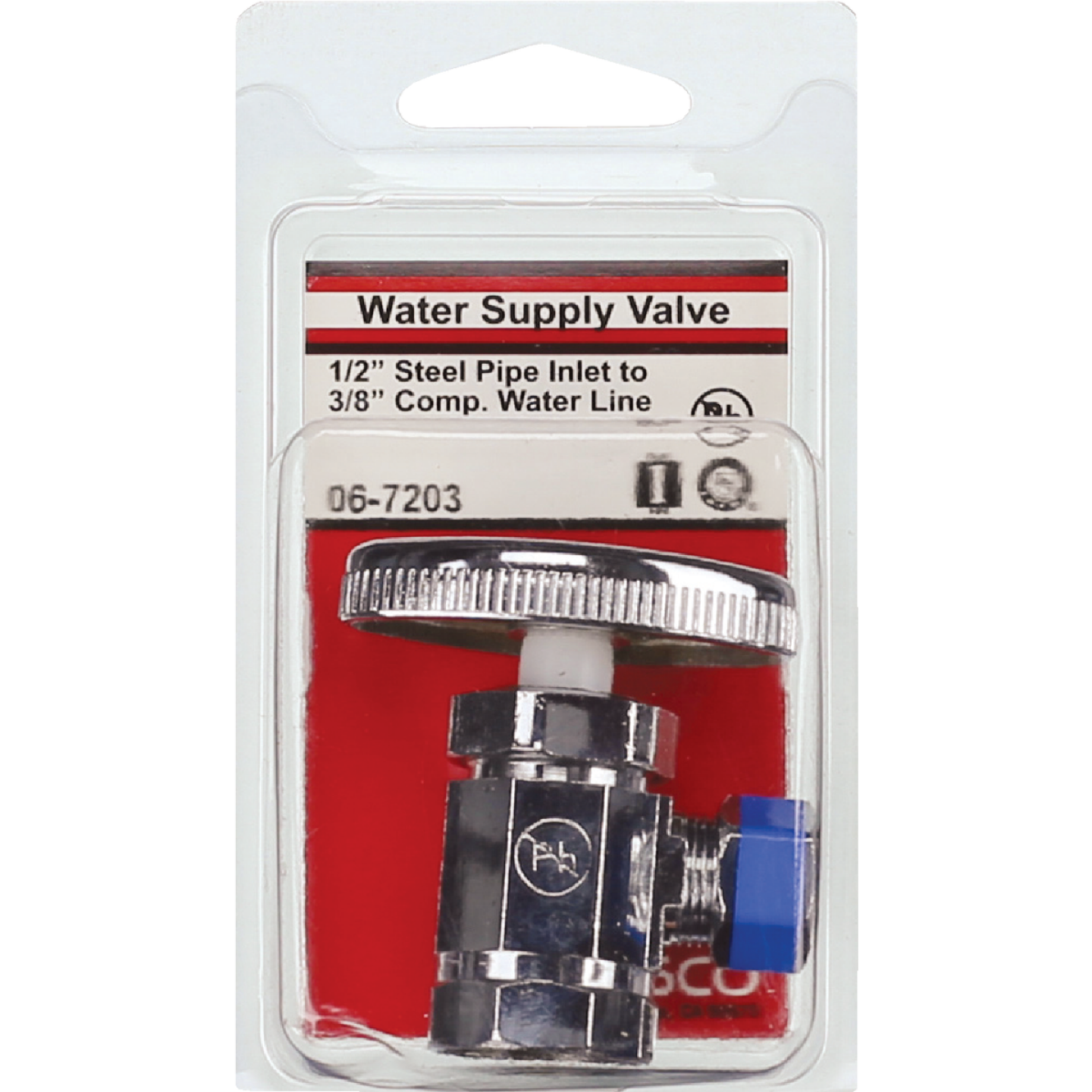 Lasco 1/2 In. FIP Inlet x 3/8 In. Compression Outlet Multi-Turn Style Angle Valve Image 2