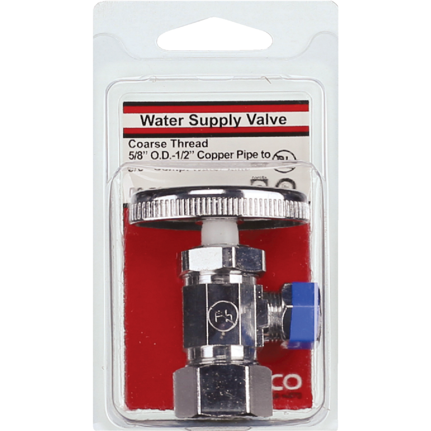 Lasco 5/8 In. CTComp Inlet x 3/8 In. Comp Outlet Multi Turn Style Angle Valve Image 2