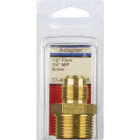 Lasco 1/2 In. M X 3/4 In. MPT Brass Flare Adapter Image 2