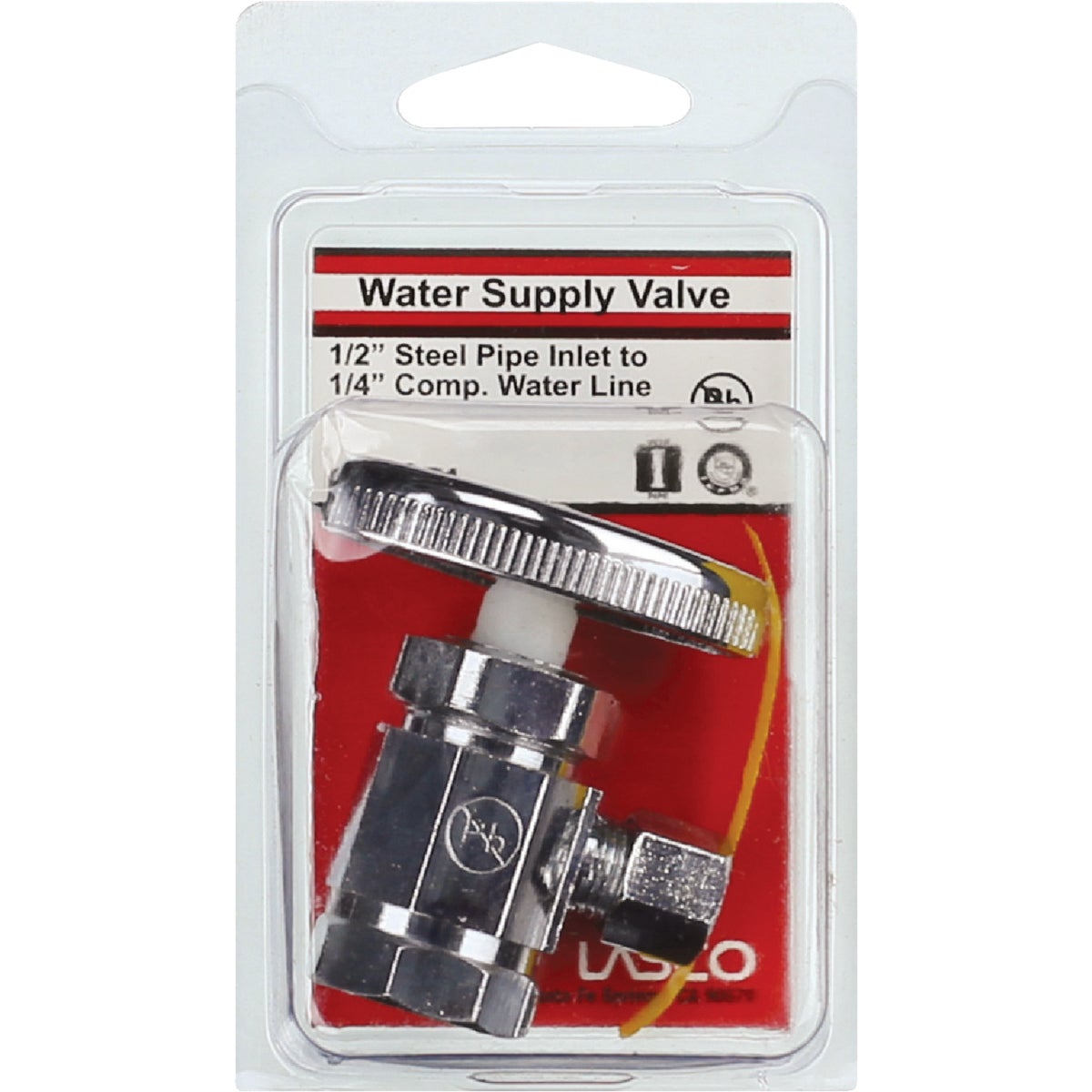 Lasco 1/2 In. FIP Inlet x 1/4 In. Compression Outlet Multi-Turn Style Angle Valve Image 2