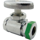 Lasco 1/2 In. FIP Inlet x 1/2 In. IP Outlet Brass Straight Valve Image 1
