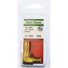 Lasco 1/8 In. MPT x 1/4 In. Hose Barbed 90 Deg. 90 Deg. Brass Elbow (1/4 Bend) Image 2