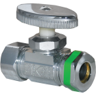Lasco 5/8 In. Comp Inlet x 1/2 In. IP S-J Outlet Brass Straight Stop Valve Image 1
