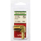 Lasco 1/4 In. MPT x 1/4 In. Hose Barbed 90 Deg. Brass Elbow (1/4 Bend) Image 2