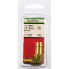 Lasco 1/8 In. MPT x 3/8 In. Hose Barbed 90 Deg. Brass Elbow (1/4 Bend) Image 2