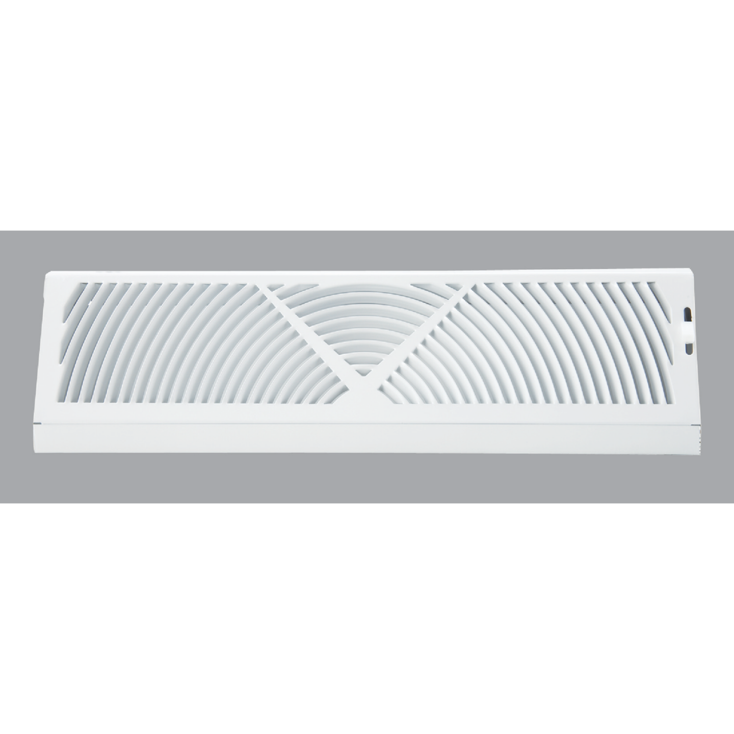 Home Impressions 18 In. White Steel Baseboard Diffuser Image 1