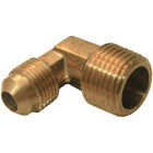 Lasco 3/8 In. MFL x 3/8 In. MPT 90 Deg. Flare Brass Elbow (1/4 Bend) Image 1