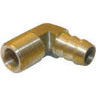 Lasco 3/8 In. MPT x 1/2 In. Hose Barbed 90 Deg. Brass Elbow (1/4 Bend) Image 1