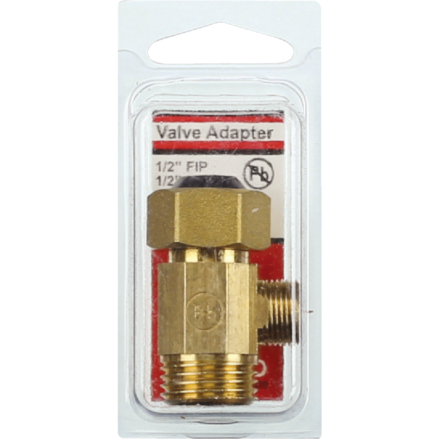 Lasco 1/2 In. IP Inlet x 1/2 In. IP Outlet x 3/8 In. C Outlet Brass Extender Tee Image 2