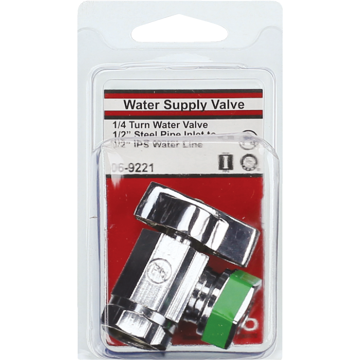 Lasco 1/2 In. IP Inlet x 1/2 In. IP Outlet 1/4 Turn Angle Valve Image 2