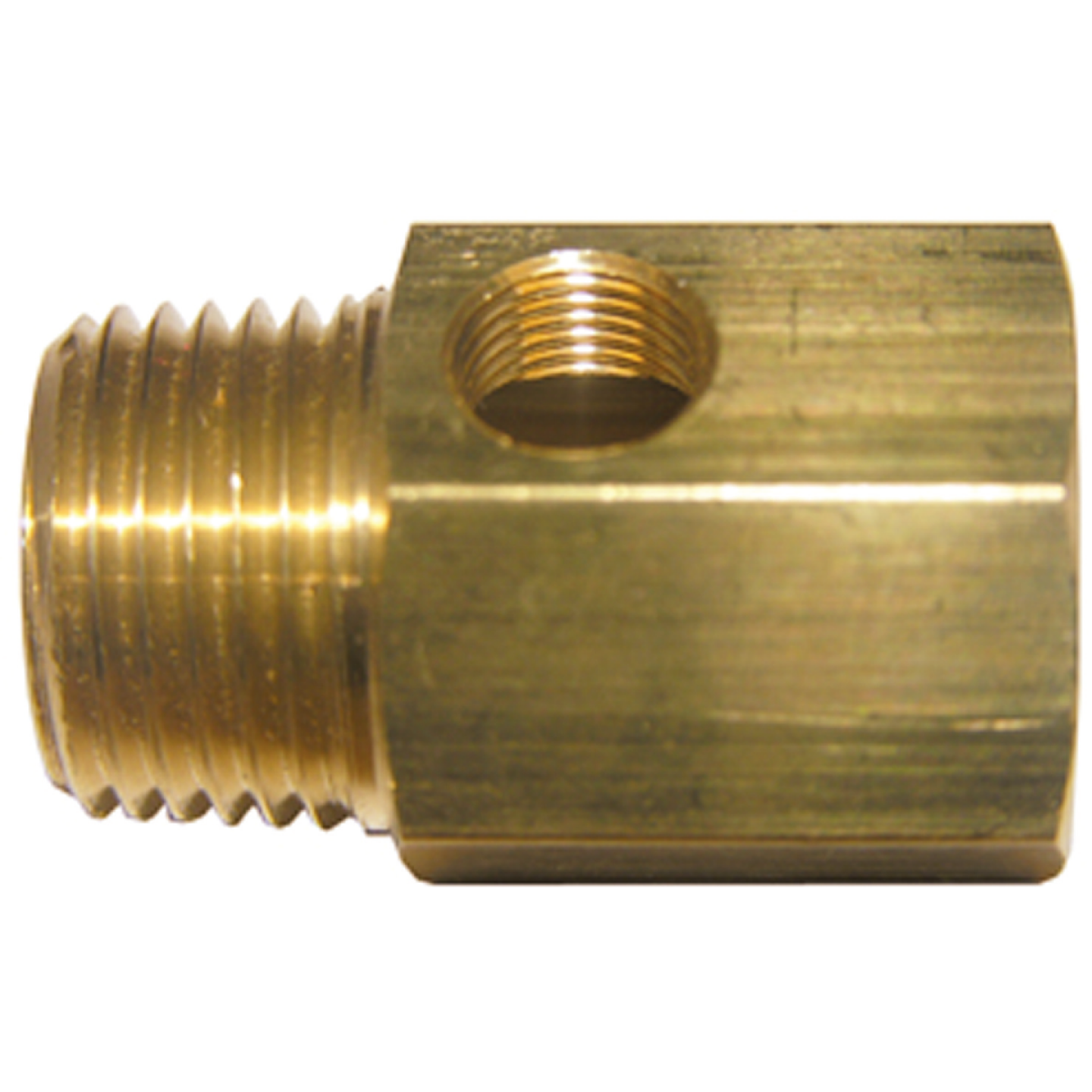 Lasco 1/2 In. FPT x 1/2 In. MPT x 1/8 In. FPT Brass Icemaker Adapter Image 1