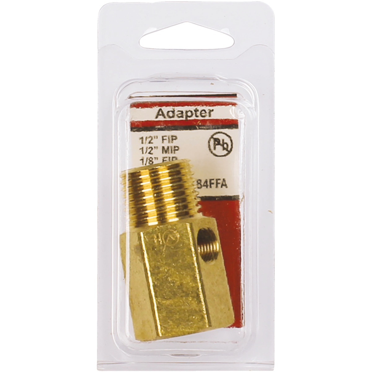 Lasco 1/2 In. FPT x 1/2 In. MPT x 1/8 In. FPT Brass Icemaker Adapter Image 2