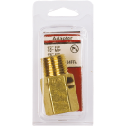 Lasco 1/2 In. FPT x 1/2 In. MPT x 1/8 In. FPT Brass Icemaker Adapter Image 2