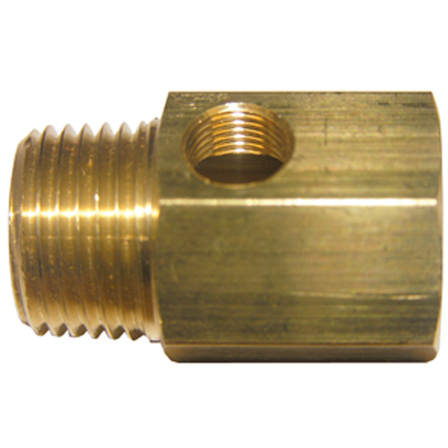 Lasco 3/4 In. FPT x 3/4 In. MPT x 1/8 In. FPT Brass Icemaker Adapter Image 1