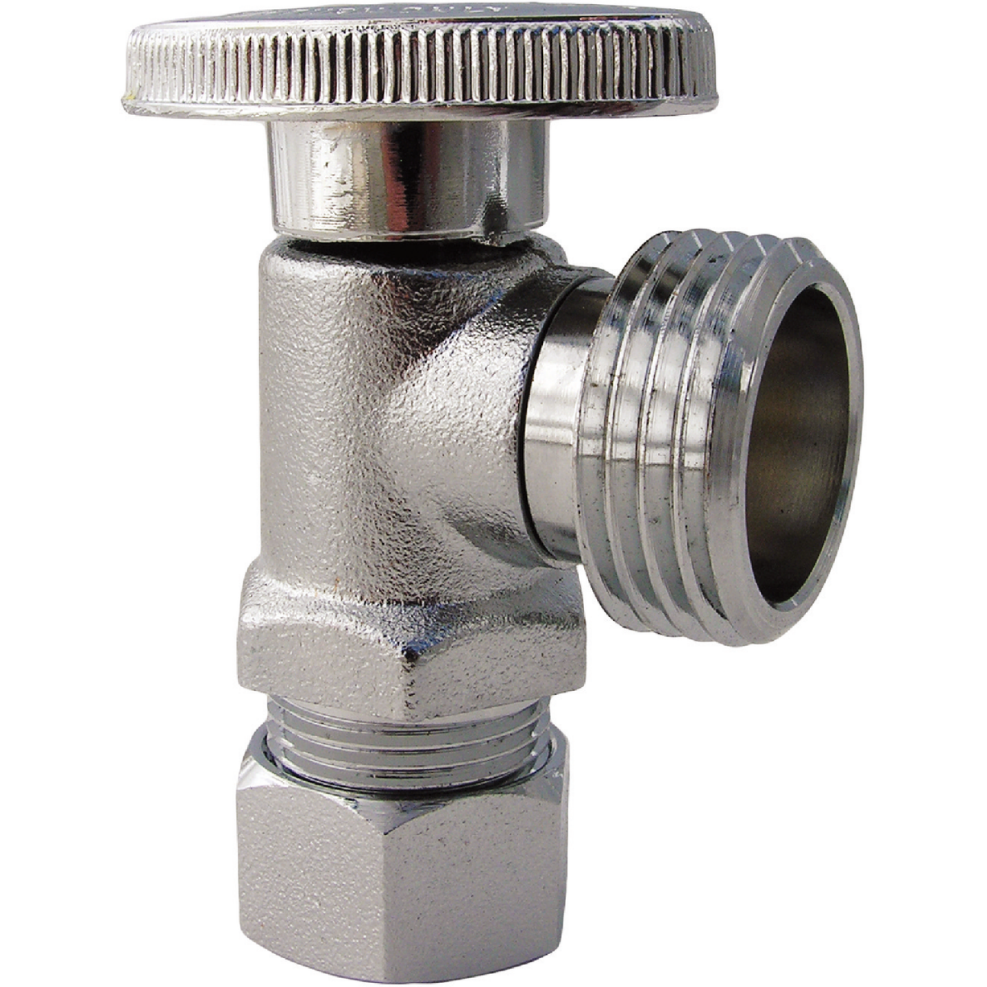 Lasco 5/8 In. Copper C Inlet x 3/4 In. MHT Outlet Washing Machine Valve Image 1