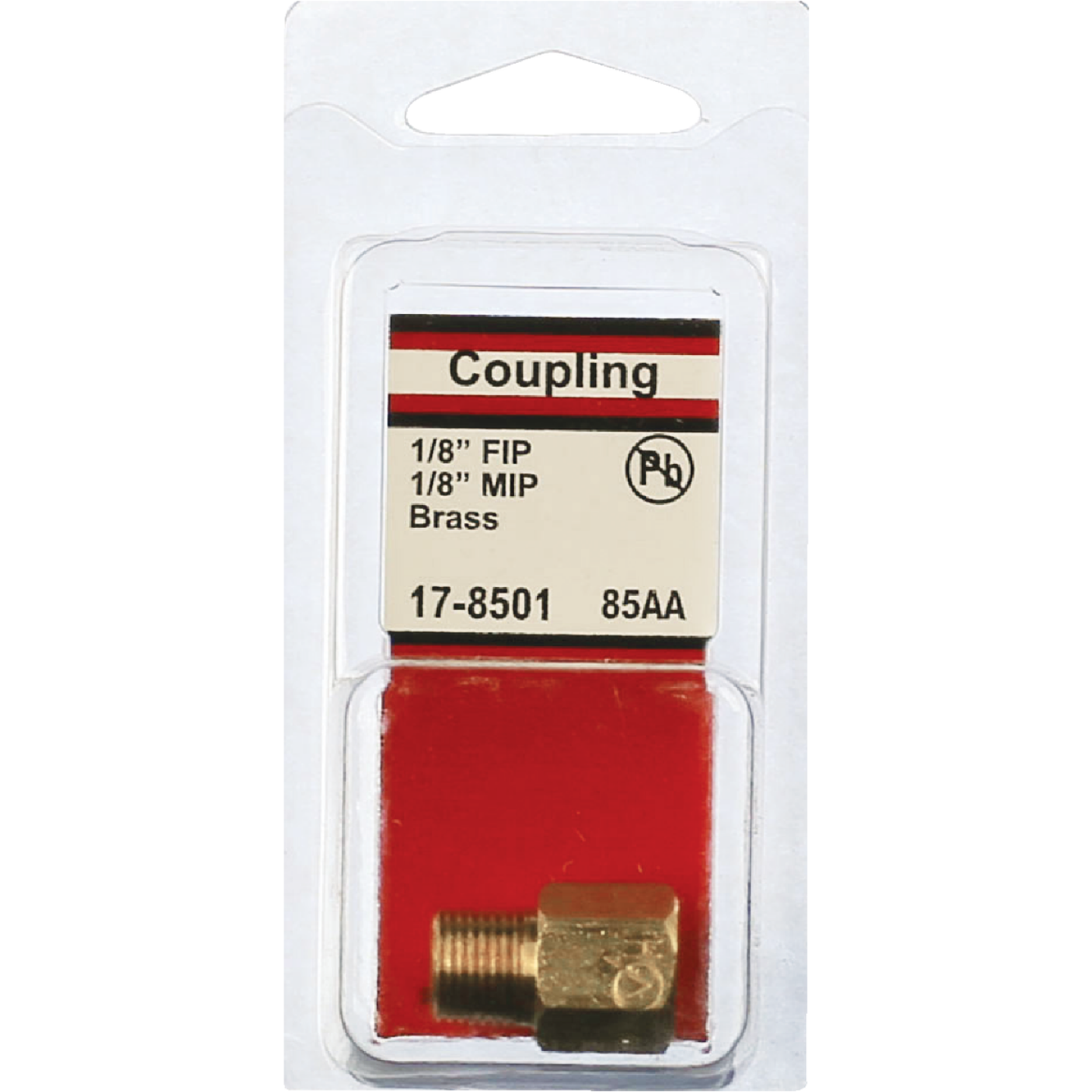 Lasco 1/8 In. FPT x 1/8 In. MPT Brass Adapter Image 2