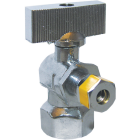 Lasco 1/2 In. IP Inlet x 1/4 In. C Outlet 1/4 Turn Angle Valve Image 1