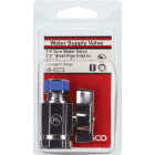 Lasco 1/2 In. IP Inlet x Compression Outlet Brass Straight Stop Valve Image 2