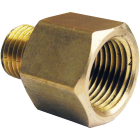 Lasco 1/4 In. FPT x 1/4 In. MPT Brass Adapter Image 1