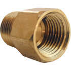 Lasco 1/2 In. FPT x 1/2 In. MPT Brass Adapter Image 1