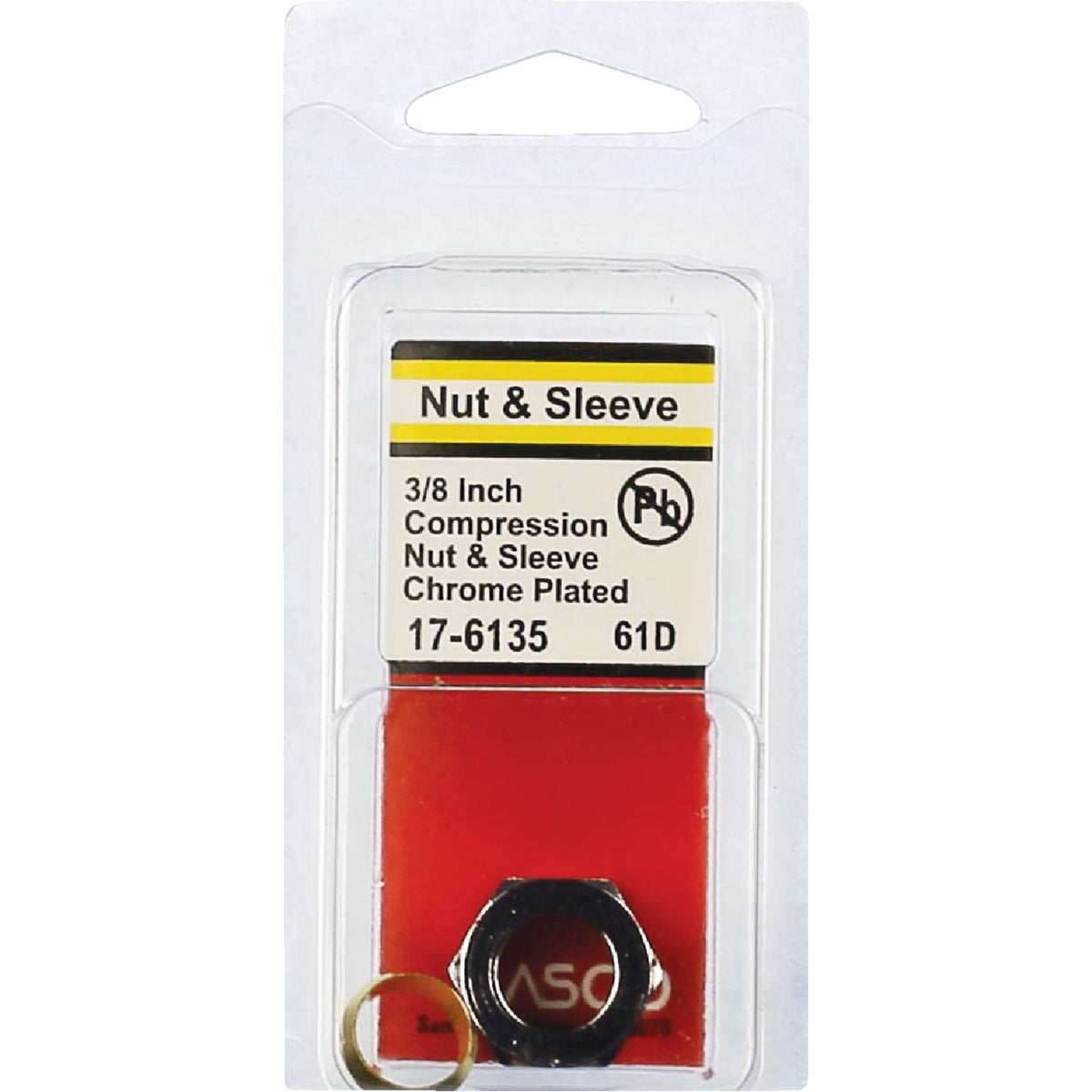 Lasco 3/8 In. Compression Nut and Sleeve Image 2