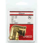 Lasco 3/8 In. FPT X 3/8 In. FPT 90 Deg. Brass Elbow (1/4 Bend) Image 2