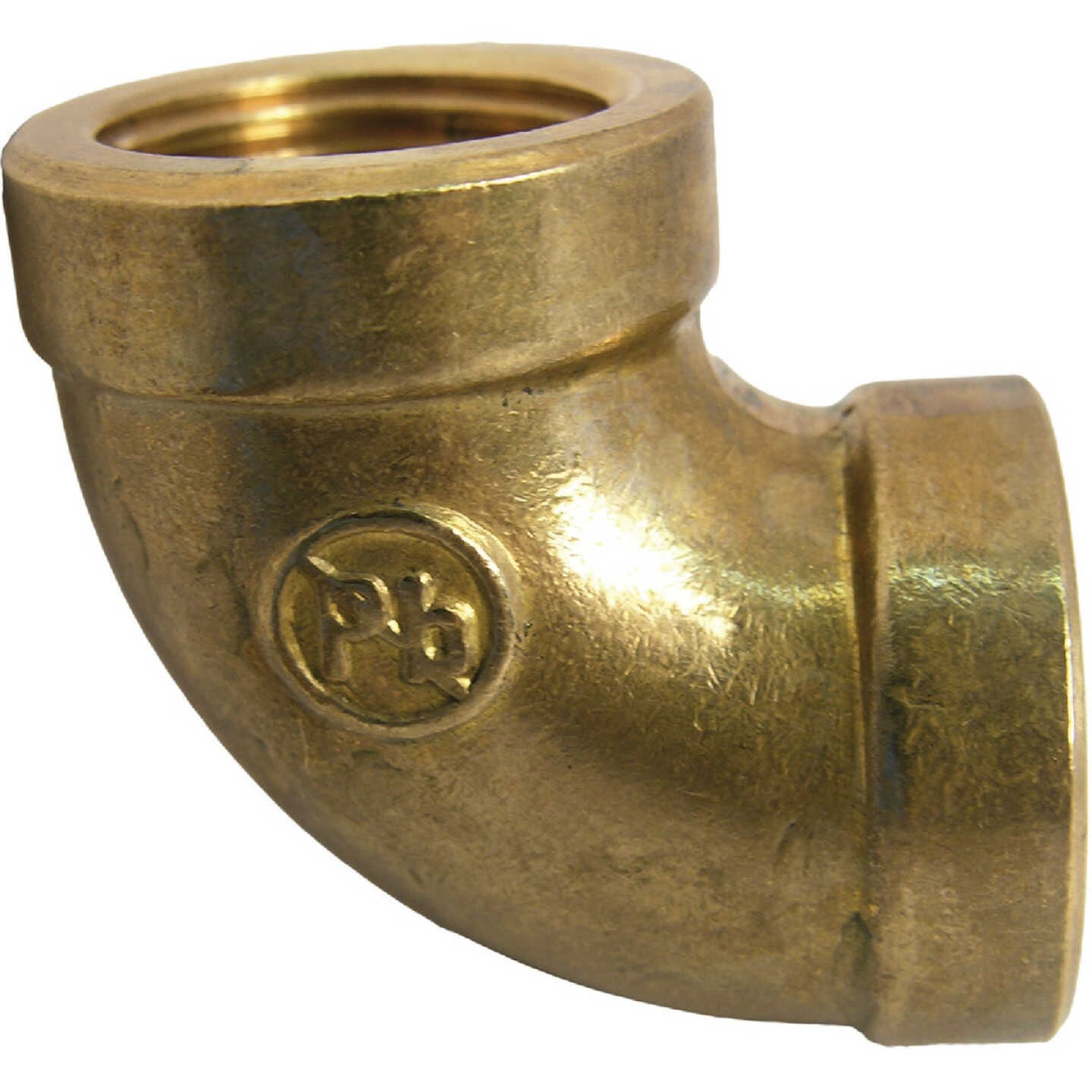 Lasco 1/2 In. FPT X 1/2 In. FPT 90 Deg. Brass Elbow (1/4 Bend) Image 1