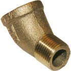Lasco 3/8 In. FPT x 3/8 In. MPT 45 Deg. Brass Street Elbow (1/8 Bend) Image 1