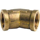 Lasco 1/4 In. FPT x 1/4 In. FPT 45 Deg. Brass Elbow (1/8 Bend) Image 1