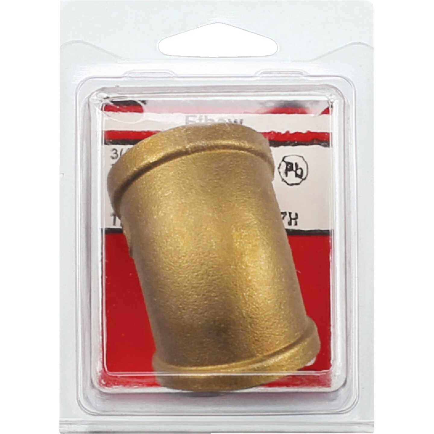 Lasco 3/4 In. FPT x 3/4 In. FPT 45 deg Brass Elbow Image 2