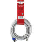 Lasco 3/8 In.C x 3/8 In.C x 48 In. L Braided Stainless Steel Flex Line Appliance Water Connector Image 2