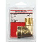 Lasco 1/2 In. FPT x 1/2 In. MPT 90 Deg. Street Brass Elbow (1/4 Bend) Image 2