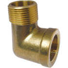 Lasco 3/4 In. FPT x 3/4 In. MPT 90 deg Street Brass Elbow Image 1